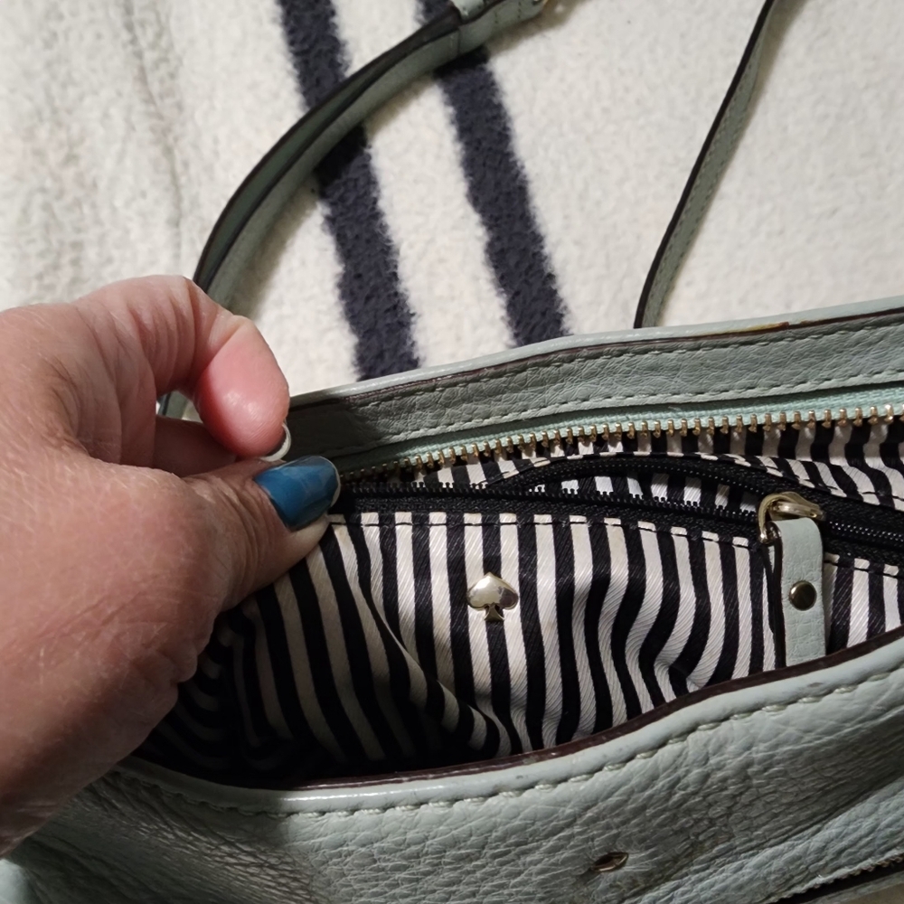 Kate Spade Pebbled Leather Crossbody Purse - Picture 5 of 11